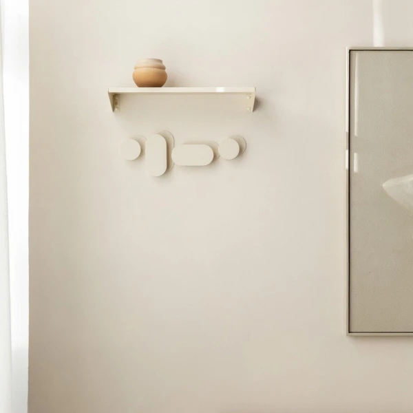 Porta İnci Beyazı Askılık